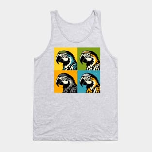 Pop Grey parrot Art - Cool Birds Tank Top